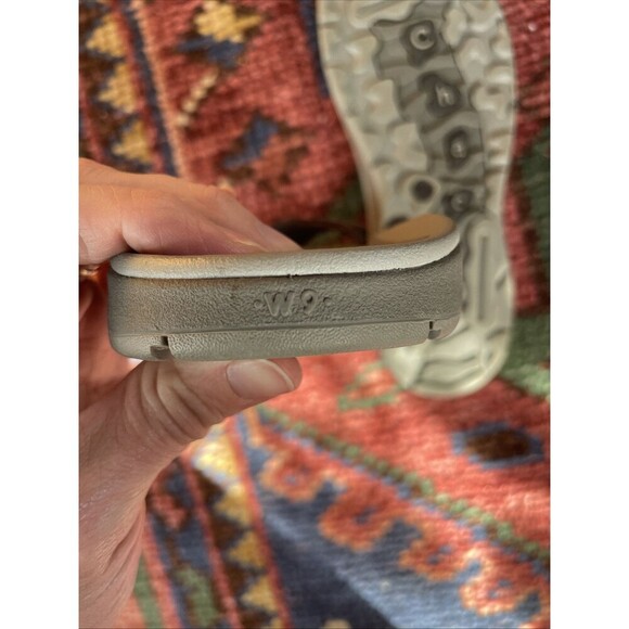 Chaco Black Faux Suede Thong Sandal Flip Flop Size 9 Women’s - Picture 5 of 5